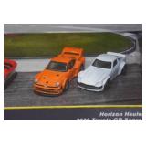 Hot Wheels Horizon Hauler with Porsche, Datsun and Toyota Cars