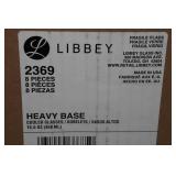 Libbey 8 Piece Heavy Base Cooler Glass Set - 15.5 Oz