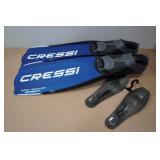 Cressi Gara Modular Sprint SCUBA Fins -Size 44-45/10-11