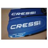 Cressi Gara Modular Sprint SCUBA Fins -Size 44-45/10-11