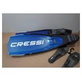 Cressi Gara Modular Sprint SCUBA Fins -Size 44-45/10-11