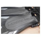 Cressi Adult Rondine Palau Fin Snorkel Set -Fin Size L/XL