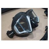 Cressi Adult Rondine Palau Fin Snorkel Set -Fin Size L/XL