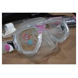 Cressi Adult Rondine Palau Fin Snorkel Set -Fin Size XS/S