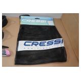 Cressi Adult Rondine Palau Fin Snorkel Set -Fin Size XS/S