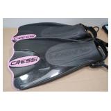 Cressi Adult Rondine Palau Fin Snorkel Set -Fin Size XS/S