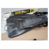 Cressi Adult Rondine Palau Fin Snorkel Set -Fin Size M/L