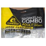 Cressi Pano 3 Snorkel Set