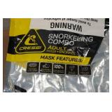 Cressi F1 Frameless Snorkel Set