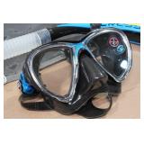 Cressi Big Eyes Evolution & Alpha Ultra Dry Snorkel Set