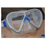 Cressi Adult Blulove Snorkel Set -Fin Size ML/XL