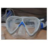 Cressi Adult Blulove Snorkel Set -Fin Size ML/XL