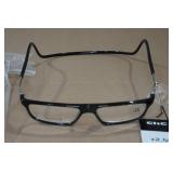 *3* Clic Magnetic Reading Glasses +2.50