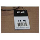 *3* Clic Magnetic Reading Glasses +1.75