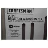 Craftsman 20-Piece Drive Tool Accessory Set