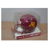 Signed Minnesota Gopher Mini Helmet -Marion Barber III, Laurence Maroney