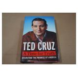 Signed Ted Cruz Book A Time for Truth: Reigniting the Promise of America