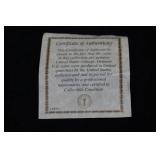 Goldtone Silver Mercury Dime Coin Pendant Necklace