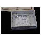 Silver Mercury Dime Coin Heart Locket Watch Necklace