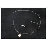 Silver Mercury Dime Coin Pendant Necklace