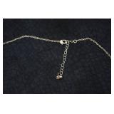 Indian Head One Cent Coin and Arrow Head Pendant Necklace