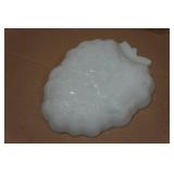 Vintage Anchor Hocking Grape Design Milk Glass Set