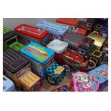 Large Assortment of Collector Tins