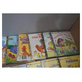 Assorted Vintage First Little Golden Childrens Books
