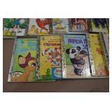 Assorted Vintage First Little Golden Childrens Books