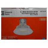 *4* Commercial Electric 6" Recessed LED Light Kits