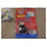 Disney Figures and Sports Cards - Darkwing, Duck Tales, Chip/Dale, Goof Troop