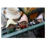 Glass Collectables - Fire King Lidded Bowl, Lefton Piggy Bank