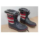 Bogs Striped Waterproof Boots - Women
