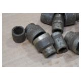 Assorted Tools -Multi-Purpose Cutter Tool, Pillow, EFCO Sharpener, Hex Drive Sockets, Makita Saw