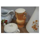 Assorted Glassware - Fire King, Golden Wheat Set