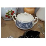 Assorted Glassware - Fire King, Golden Wheat Set