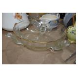 Assorted Glassware - Fire King, Golden Wheat Set