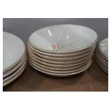 Assorted Glassware - Fire King, Golden Wheat Set