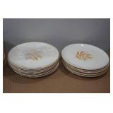 Assorted Glassware - Fire King, Golden Wheat Set