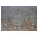 Assorted Glassware - Fire King, Golden Wheat Set