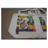 *8* Heavy Duty Canvas Tote Bags