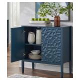 Marquise 2-Door Cabinet -Midnight Blue