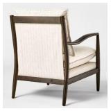Threshold Wood Framed Pillow Top Accent Chair