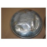 Large Assortment - Hub Caps, Tools, Leather Purse, Vintage Spring Horse