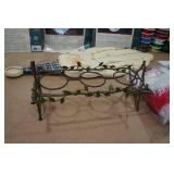 Large Assortment - Hub Caps, Tools, Leather Purse, Vintage Spring Horse