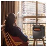 WeWarm Electric 6 Element Infrared Space Heater Black Plastic    Customer Returns See Pictures