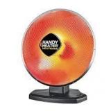 HANDY HEATER 1200-Watt Electric Oscillating Ceramic Parabolic Space Heater Customer Returns See Pictures