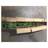 96 in. Artificial Tall Burgundy Bamboo Screen in Pot - KD by VINTAGE HOME  Customer Returns See Pictures