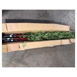 96 in. Artificial Tall Burgundy Bamboo Screen in Pot - KD by VINTAGE HOME  Customer Returns See Pictures