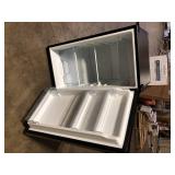 Vissani 3.2 cu. ft. Mini Refrigerator in Stainless Steel  Customer Returns See Pictures